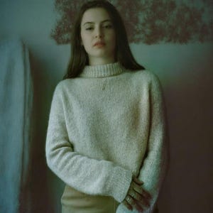 Knitting Pattern Oversized Sweater, Women’s Pullover PDF, DIY Chunky Knit Jumper, Beginner-Friendly, Digital Download, Alpaca Wool Sweater